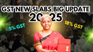 #GST New Slab Update 2025 | जीएसटीची नवी प्रगती ५% आणि १८% कर रचना २०२५